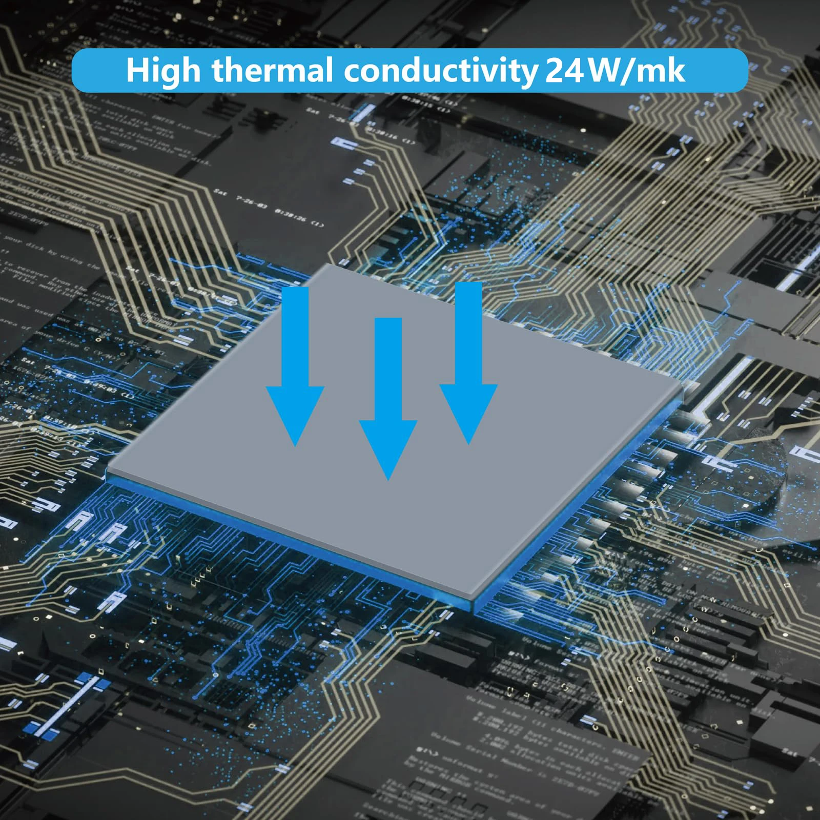 High-Performance Thermal Conductive Silicone Pad for Optimal Heat Management