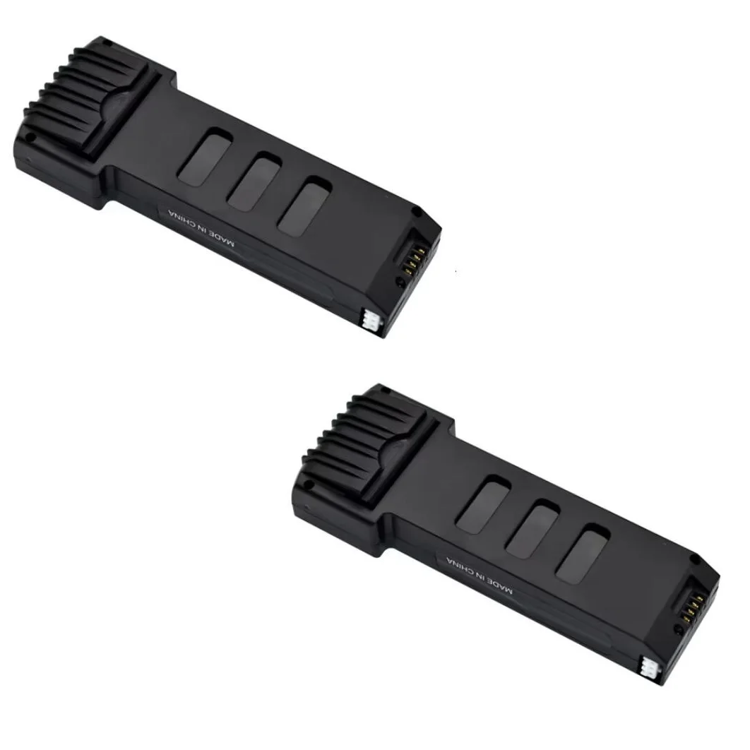 Batterie Drone 3.7V 2500mAh - Charge Rapide USB, Lot de 2