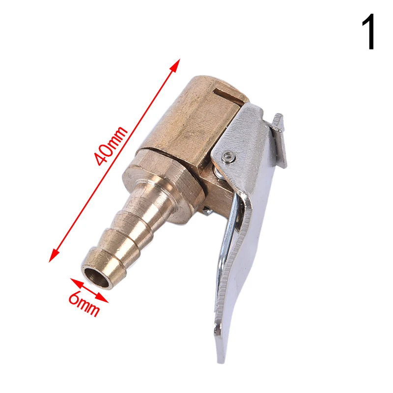 Attacco Rapido Per Gonfiatore - Mandrino Aria In Ottone 6mm/8mm Per Valvola Pneumatici - Per Bici, Moto, Auto, Camion