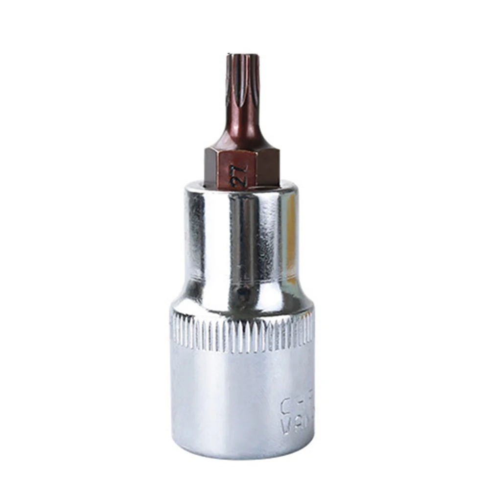 1pc T20-T70 Hex Kopf Schraubendreher Bit Torx Bit Steckdosen 1/2 zoll Steckschlüssel Schlitz Spitze Schraubendreher Bit Hand werkzeuge – Detail 11