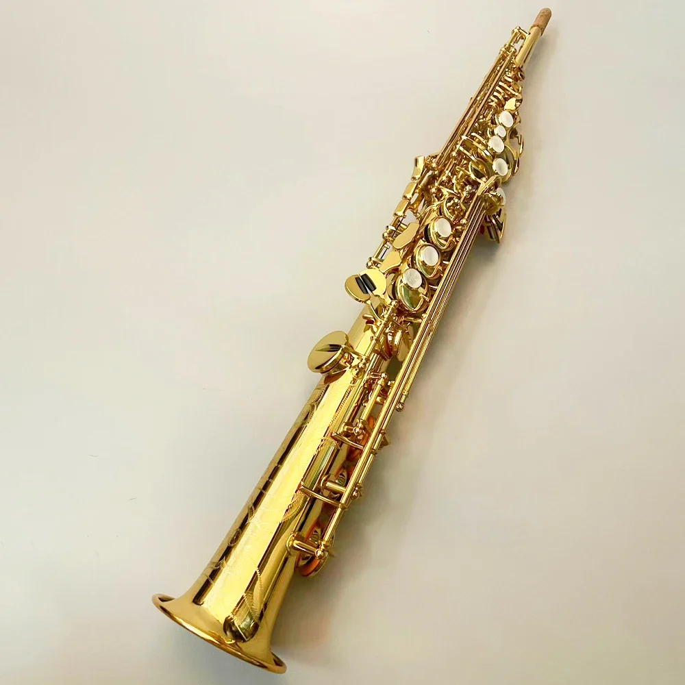 Classico 82 Sassofono Soprano Professionale B Piatto Struttura Originale Modello Strumento Jazz Giapponese All-In-One Sax Soprano