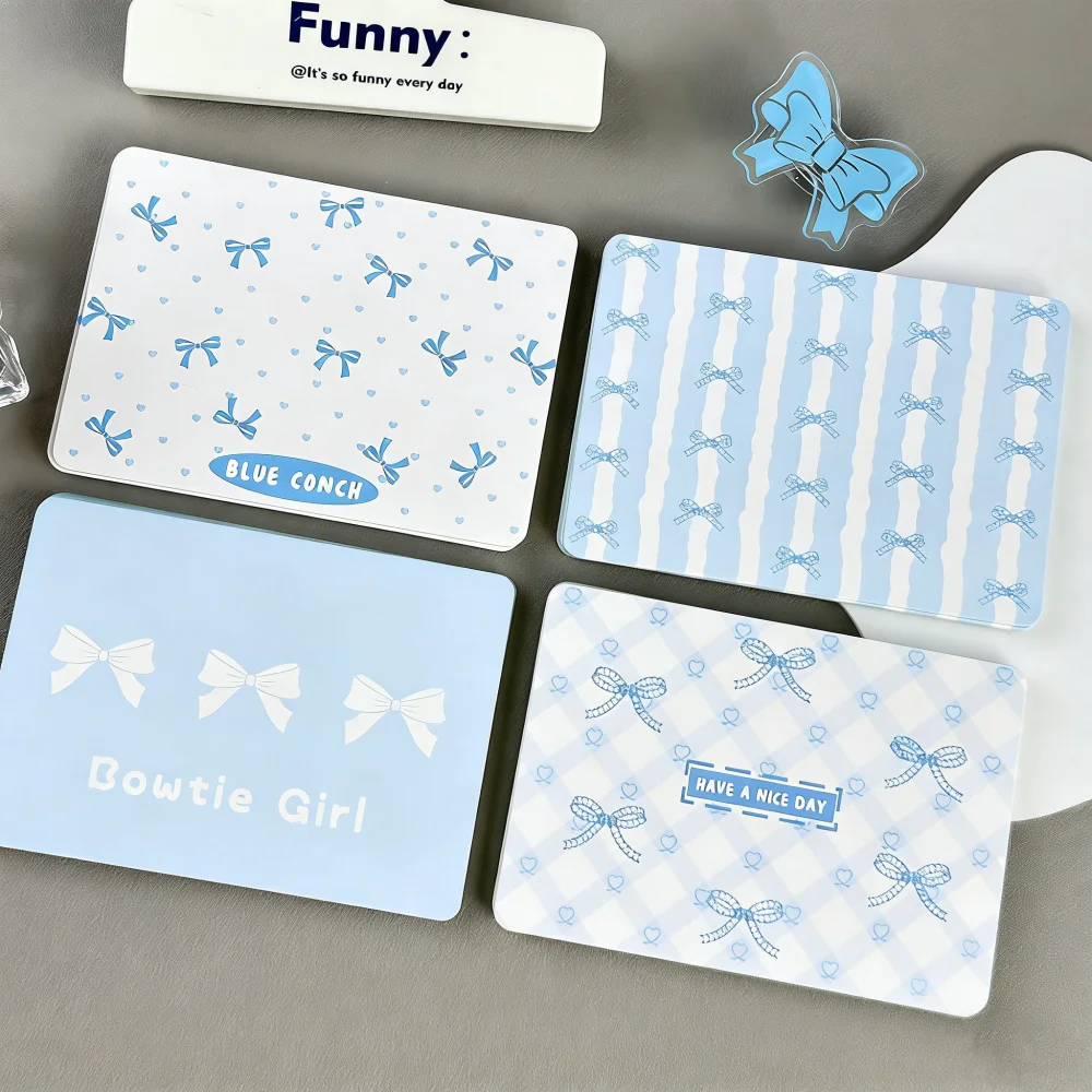 20Pcs 미적 감각의 리본 인사 카드 생일 결혼식 소원 감사 카드 DIY 공예 선물 메시지 카드 남겨두기