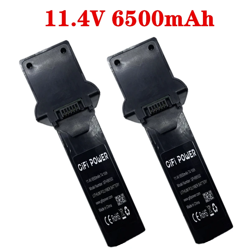 

Модернизированная батарея 11,4 V 6500mAh для Hubsan Zino Pro +/Hubsan Zino H117S RC Дрон запасные части Zino Pro + Plus 11,4 V батарея