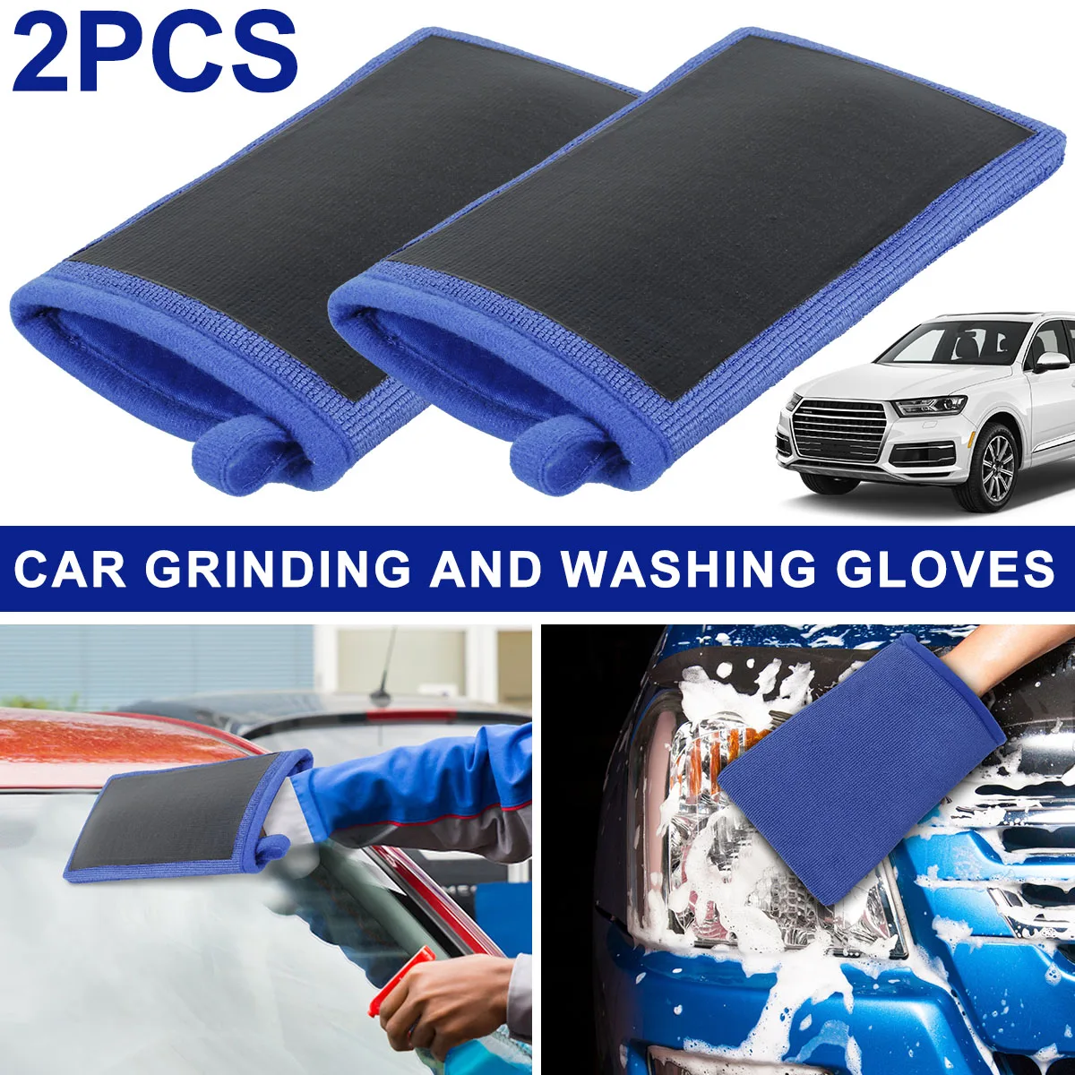 Magic Clay Bar Washing Gloves Car Cleaning Tools Auto Care Towel Car Detailing Magic Clean Cloth Marflo Polish Clay Polishing car cleaning gloves