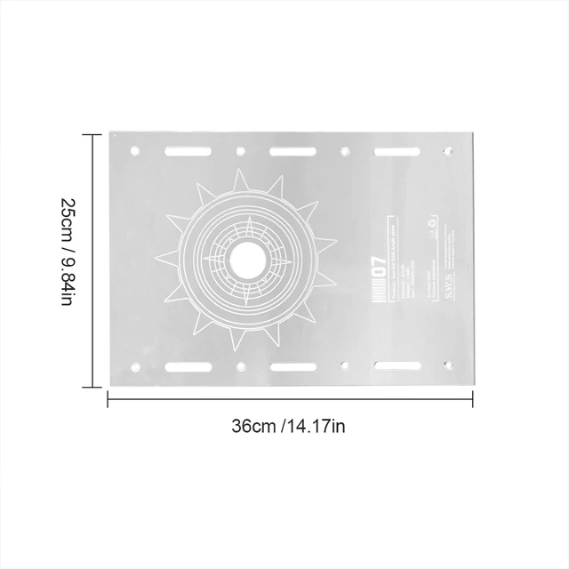 Acrylic Transparent Camping Tabletop – Thickened IGT-Compatible Clear Board 6