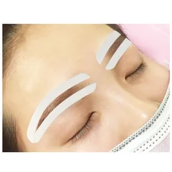 12pcs Disposable Microblading Eyebrow Stencil Shaping Sticker Brow Drawing Guide Auxiliary Template PMU Makeup Tool Accessories