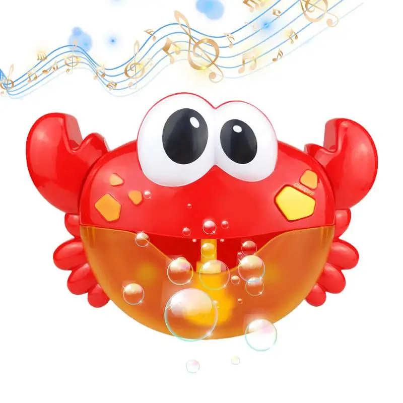 

Crab Bubble Maker Musical Toy For Kids Fun Bathtub Toys Musical Toy Crab Toy Shower Toys Bubble Toys Bath Toys For Kids