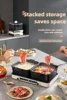 220V 6L Multi-functional Electric Cooker 2 Flavor Hot Pot and Stir-fry with Large Capacity and Separable Inner Pot 2