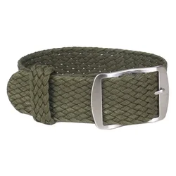 Versatile Nylon Fabric Woven Watchband - Universal Sport Bracelet - 22mm (Army Green)
