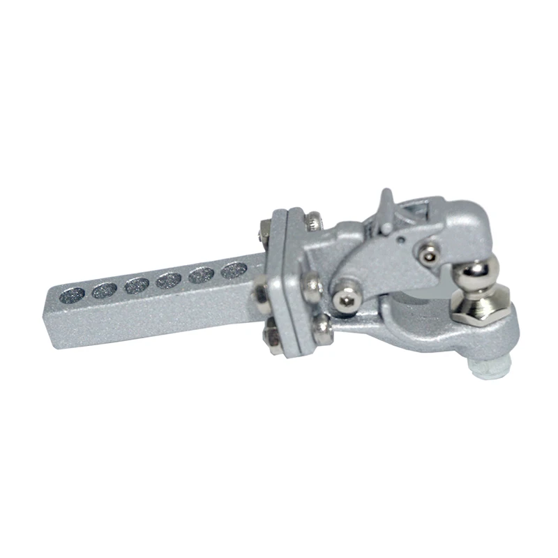 

Metal Hitch Trailer Hook For 1:10 Scx10 90046 90047 Trx4 Rc Crawler Car(Silver)