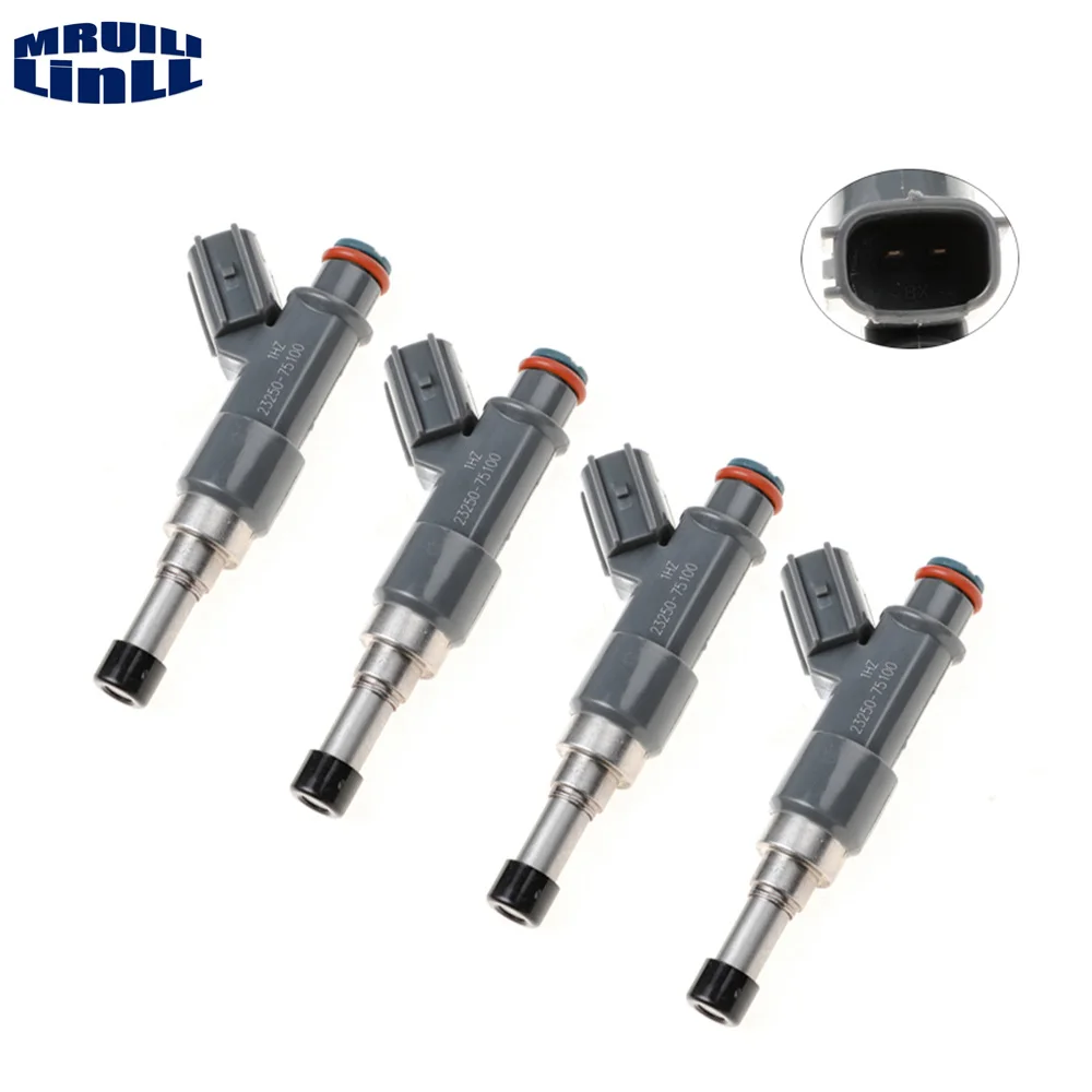 4pcs&6pcs NEW Fuel Injector Nozzle 23250-75100 23209-75100 23209-09045 For Toyota- Runner 10-12 Tacoma 05-14 2.7L Prado TRJ120