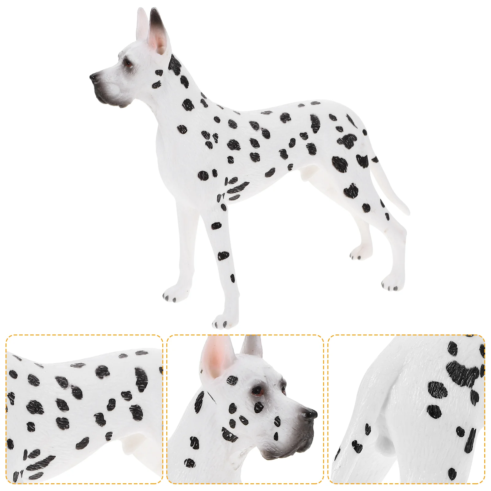 

Simulated Great Dog Animal Model Dalmatian Statue Ornaments Toys Simulation Tibetan