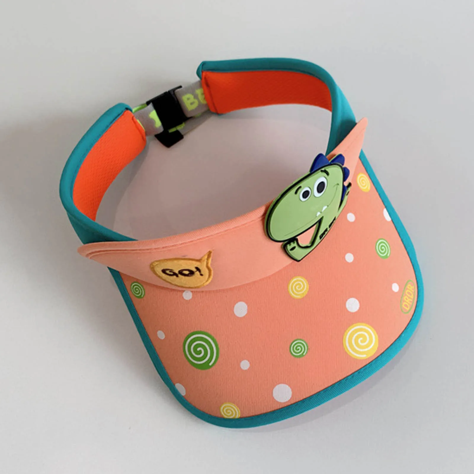 Baby Hats Children Hat Girls Boys Summer Empty Top Hat Dinosaur Cartoon Prints Cap Sun Visor для новорожденных