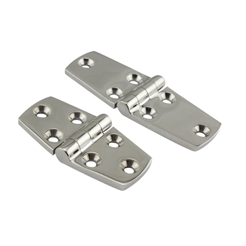 Marine Stainless Steel Casting Hinge Door Hinge for Boat Yacht Dinghy Home Desk Dropship 180degree foldable support bracket steel self lock extension table bed leg hinge dropship