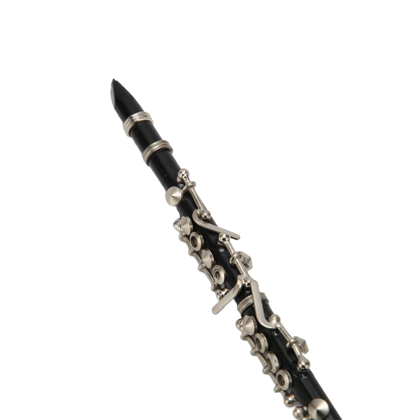 16cm Mini Black Clarinet Model Decoration Realistic Miniture Musical Instrument Home Desktop Ornaments