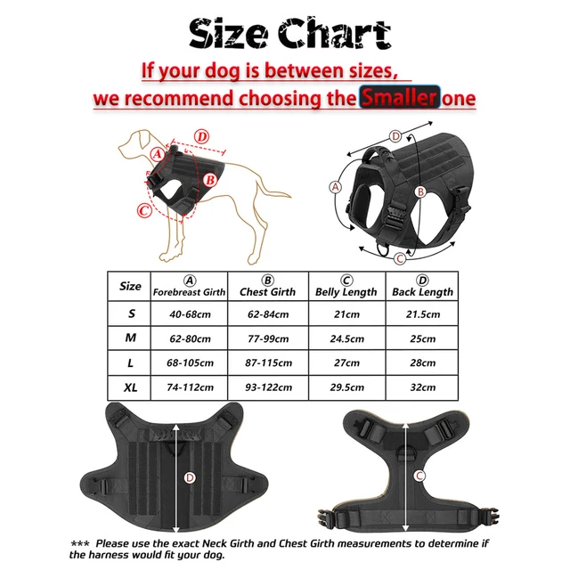 K9 Harness Size Julius K9 Collar Size Guide Size Chart Julius K9