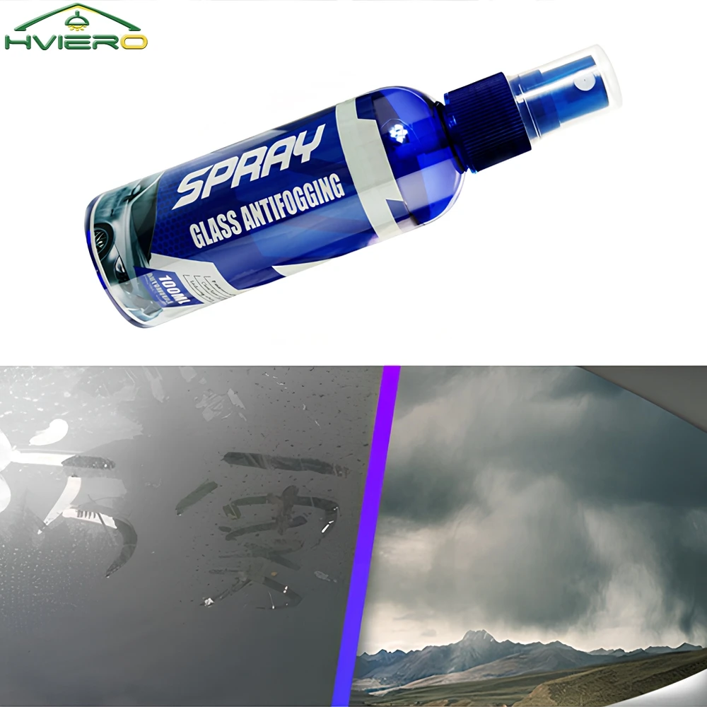 100ml Car Window Sight Coating Spray Glass Cleaner Waterproof Rainproof ...