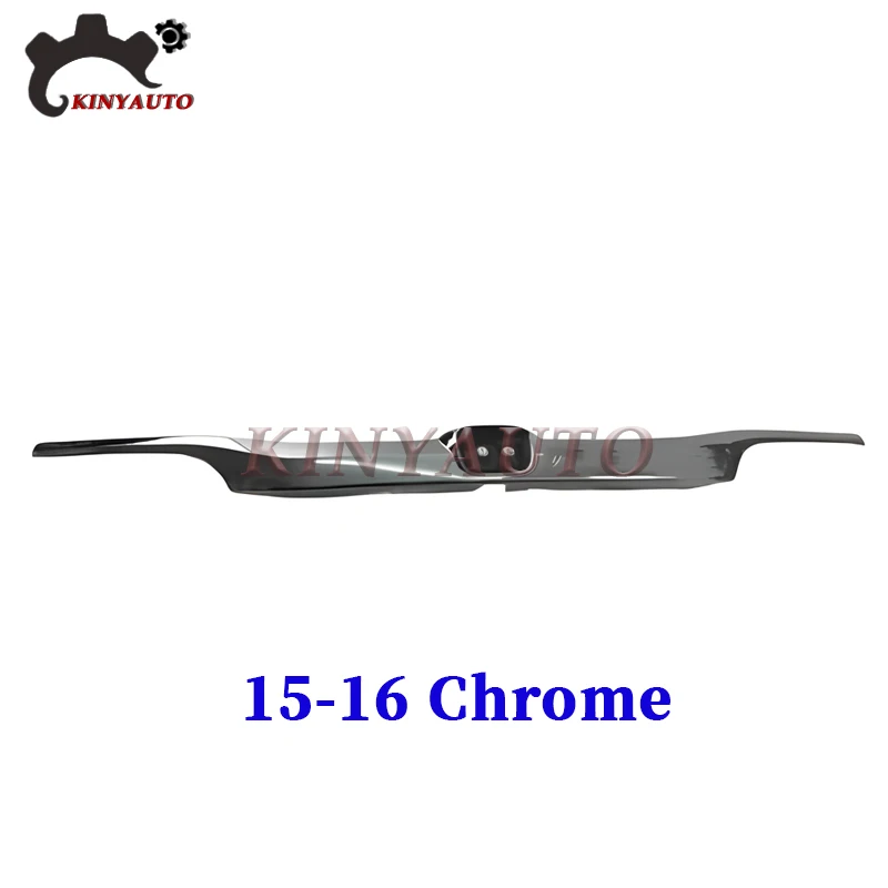 For Honda CRV 2012 13 14 15 16 17 18 19 20 21 Chrome Trunk Trim ABS Rear Bumper Lid Strip Finish Panel