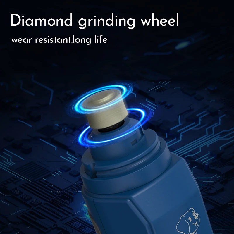 Professional Dog Nail Grinder Electric Pet Nail Trimmer Painless Paws Grooming Machine for Small Medium Large Dog Cats Low Noise pet nail grinder