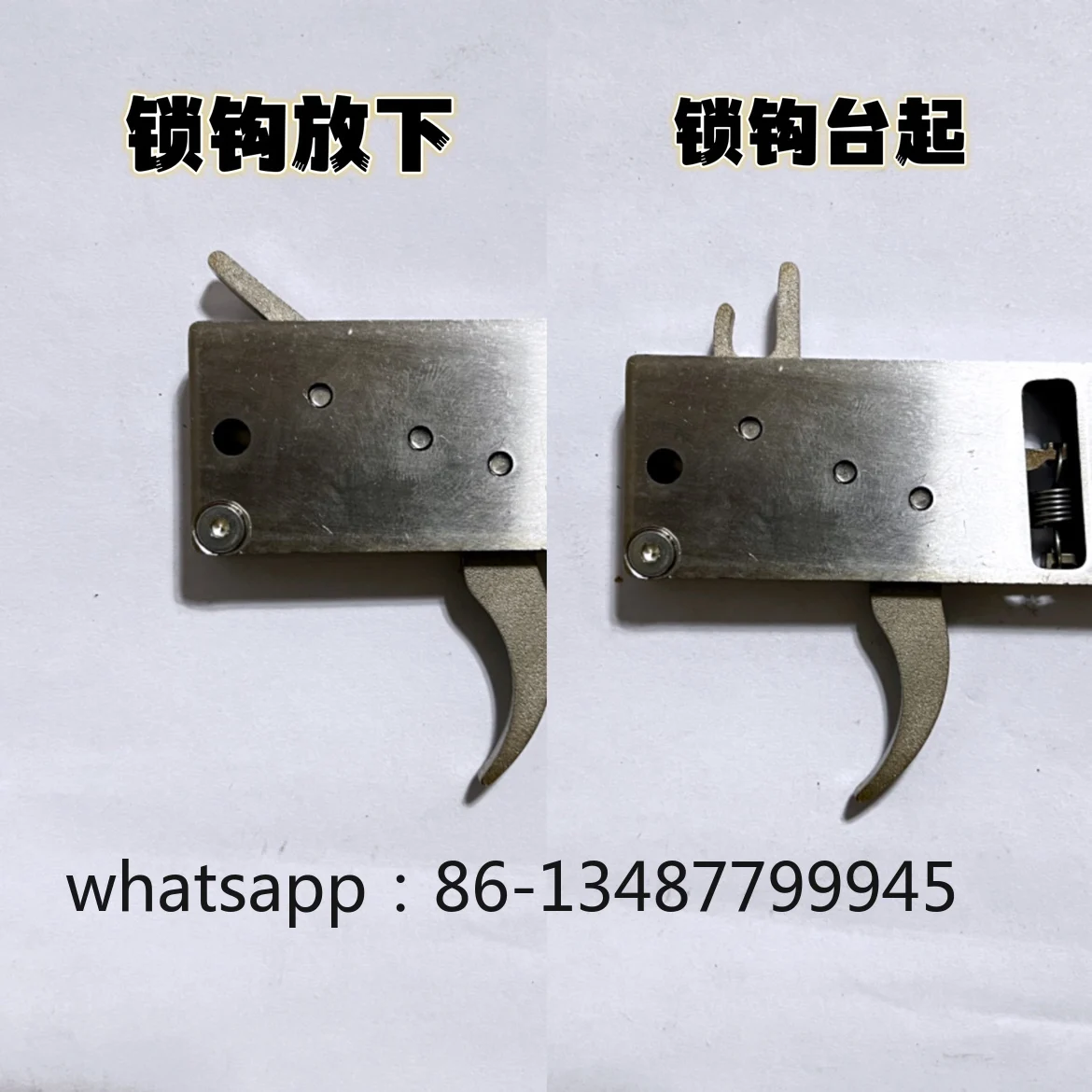 Stainless steel mechanical lock bow and arrow chord DIY universal accessories