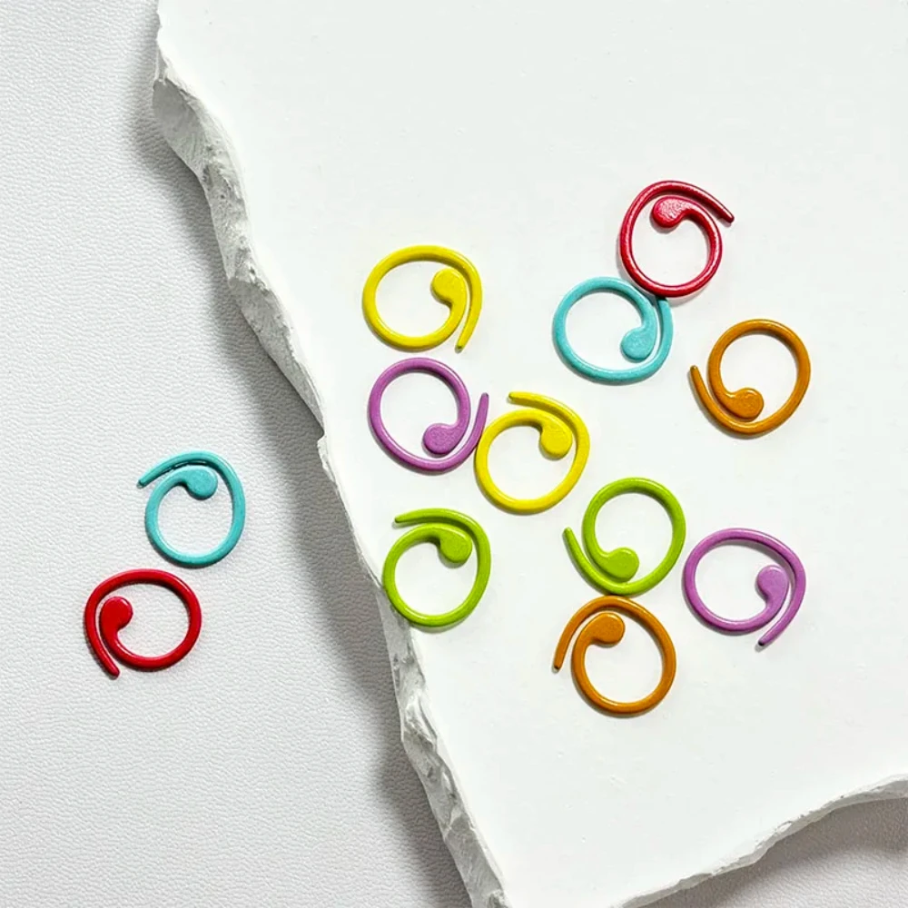 Bohemian Metal Stitch Markers for DIY Knitting Crochet Yarn Craft
