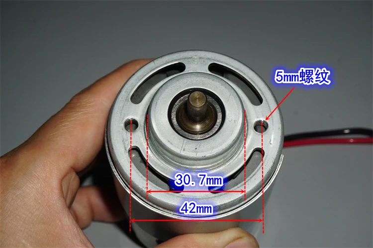 johnson motor eletrico de alta potencia 800w 58mm 03