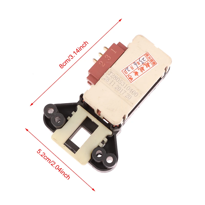 Door Lock Washing Machine Electronic Delay Door Lock ZV-446 T2805310400 Suitable For Beko TCL Washing Machine Interlock Switch Assembly