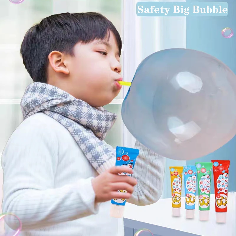 Classic Nostalgic Toys Magic Colorful Bubble Gum Blown Bubbles Funny Outdoor Educational toys Not easy to Break Children's Gifts 2