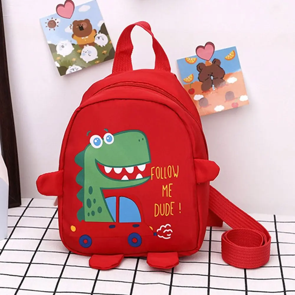 Boys Girls Cute Cartoon Dinosaur Toddler Rucksack Kindergarten Schoolbag Anti-lost Backpacks School Bags - 2