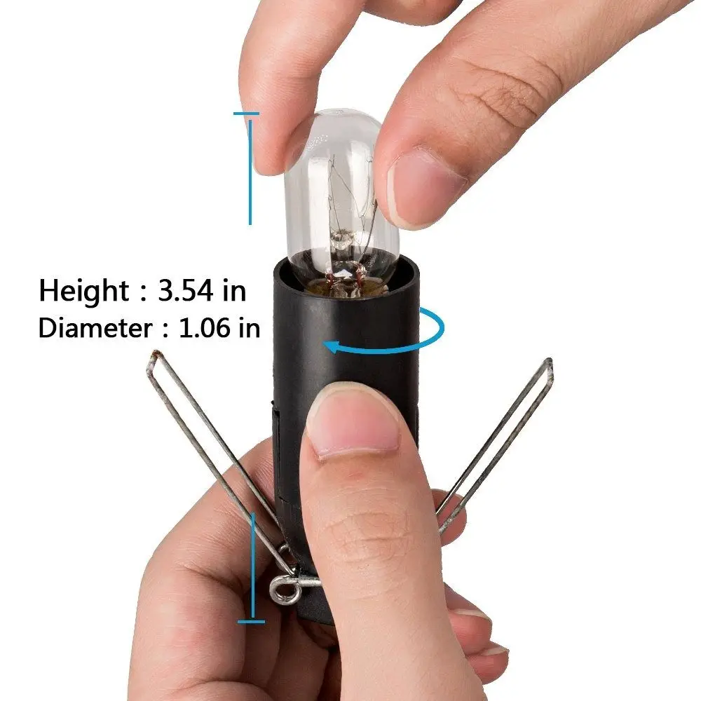 Universal E12 Bulbs Replacement Cords Base Assembly Salt Lamp Holder