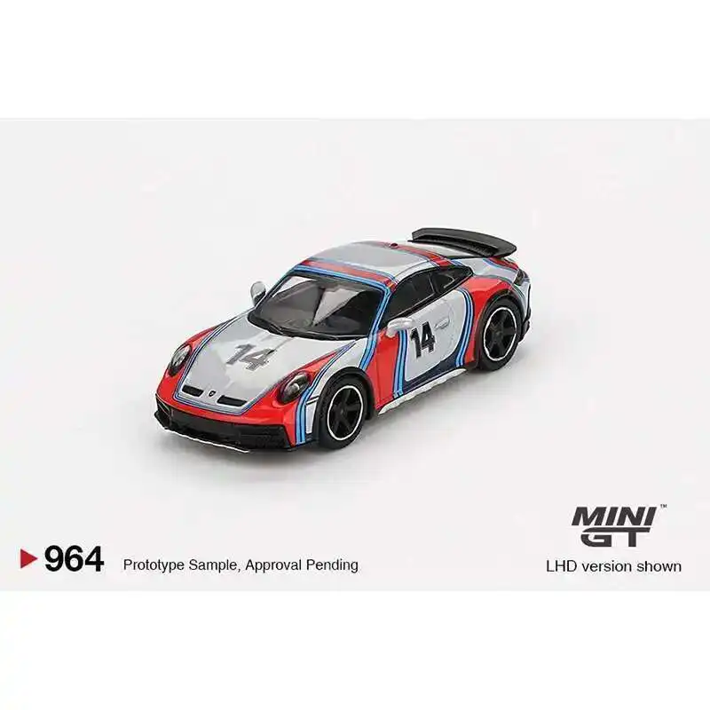 プレセール MINIGT 1:64 ポルシェ 911 992 GT3 R RS ダカール