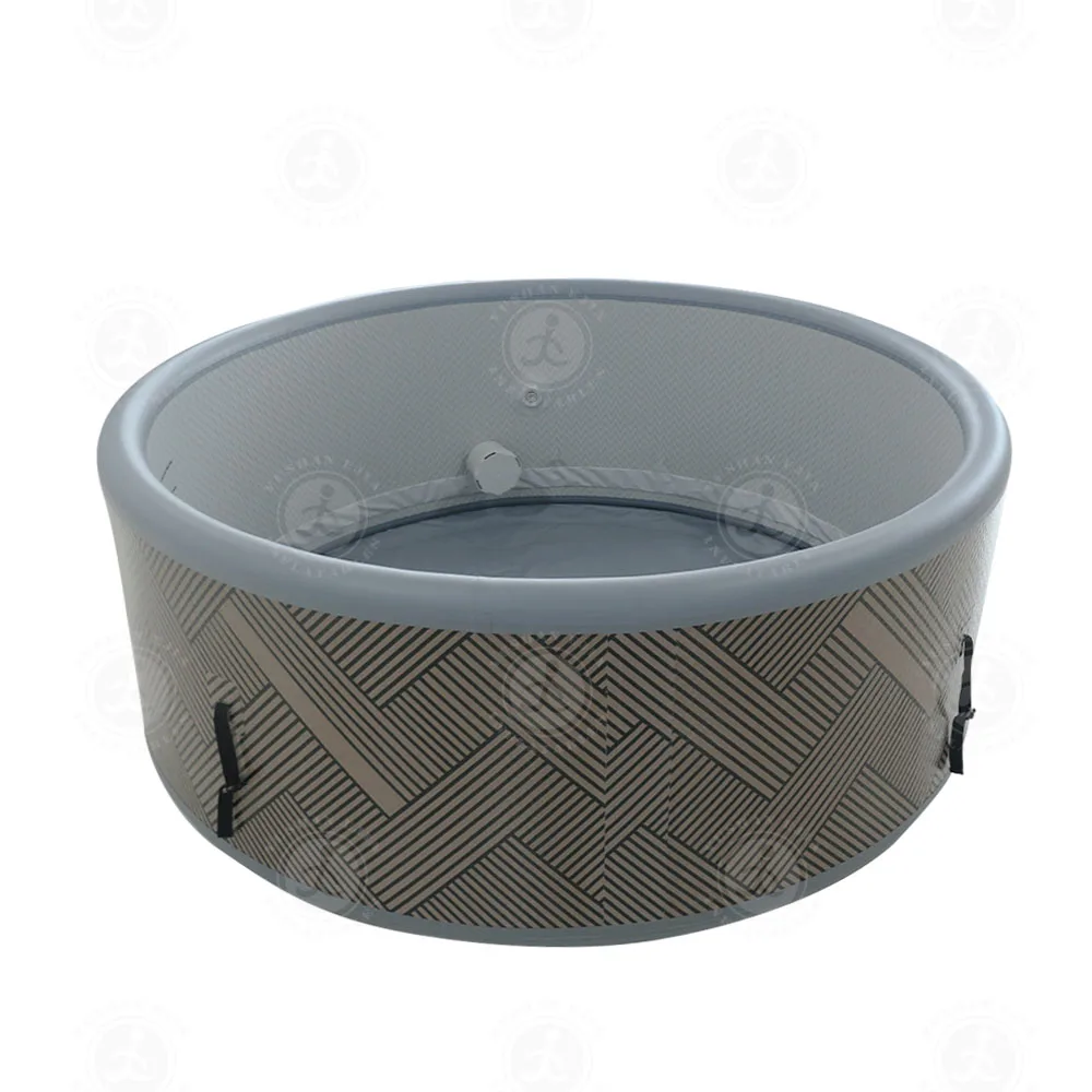 New Design Inflatable Hot Spa Tub Portable Outdoor Garden Whirlpool Spa Tubs Indoor Electric Jaccuzi Bubble Bathtub