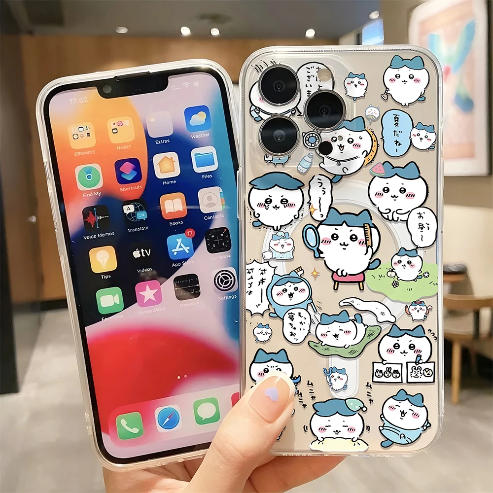 Chiikawa New Magsafe Magnetic TPU Phone Case for Samsung Galaxy S24 S23 S22 S21 S20 Plus Ultra 5G - Image 3