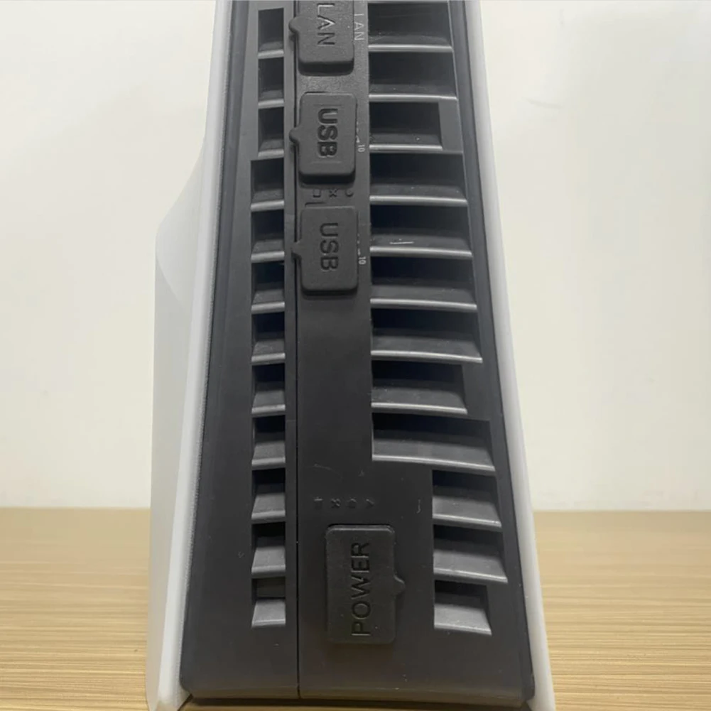 12 in 1 Silicone Anti-dust Cover Dust Protector Port Plugs for PS5 Slim for Playstation 5 Slim Console Accessories Pack