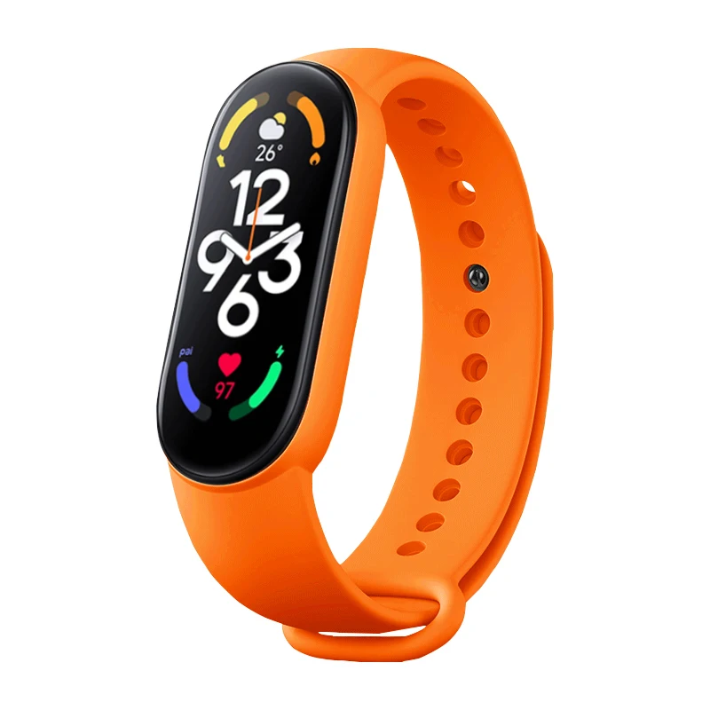 Breathable Silicone Smartwatch Wristband Strap