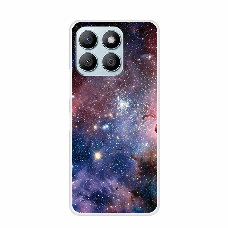 Clear Silicone Phone Case with Lovely Patterns - Transparent Protective Cover