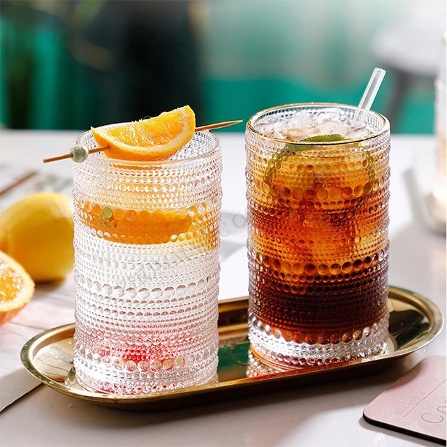 Large Transparent Glass Cup for Ice Beer, Cocktail Whisky Drinking Glasses,  Juice Tea Glass Mug, Fancy Drinkware - AliExpress