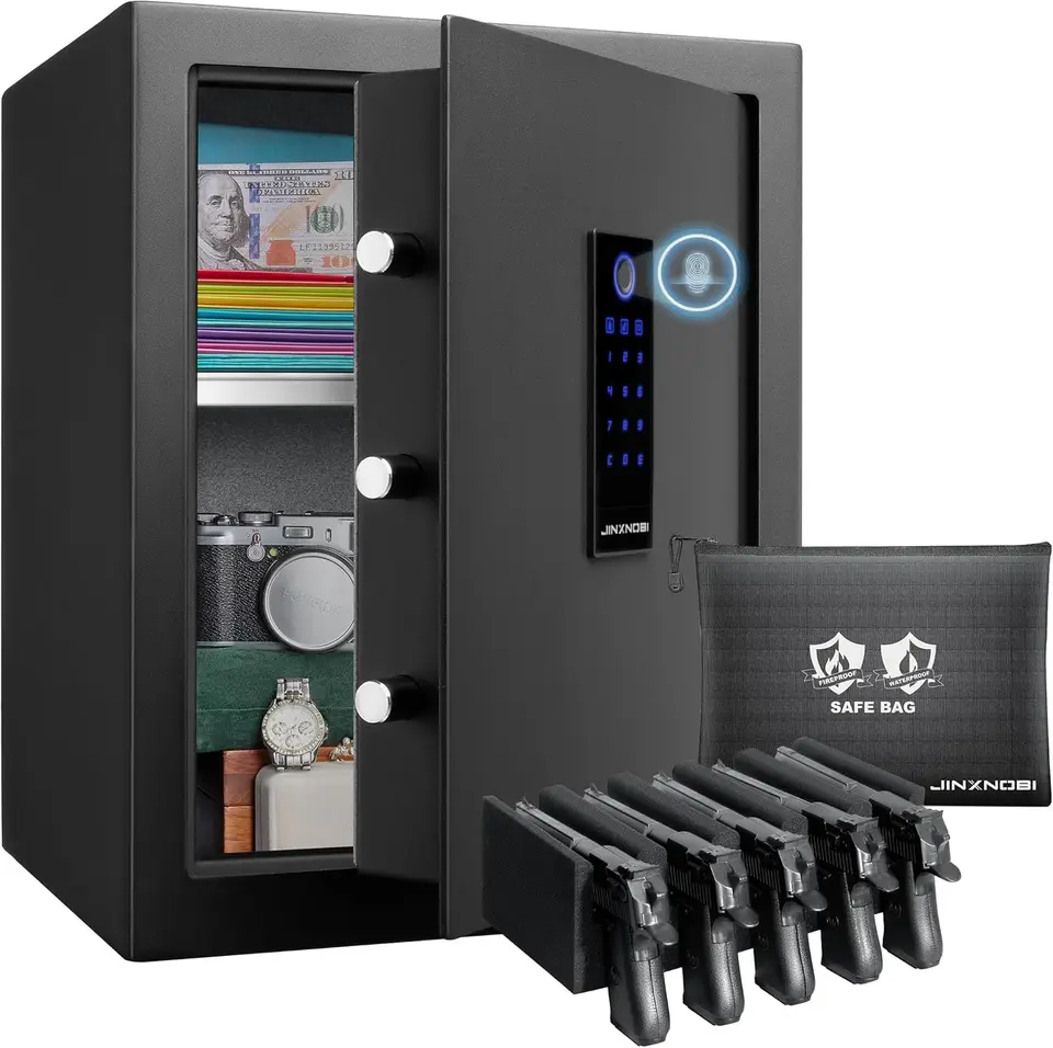 Biometric Fireproof Waterproof Gun Safe Box