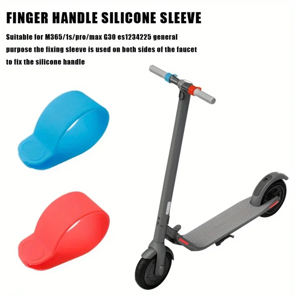 Electric Scooter Handlebar Silicone Sleeve For Ninebot ES1 ES2 ES4/MAX G30