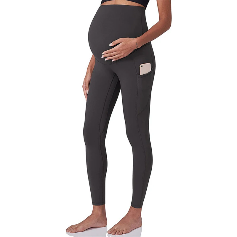 Maternity Warm Trousers For Pregnant Women Pregnant Pants Pregnancy Clothes Spring Summer Maternity High Waist Trousers 5
