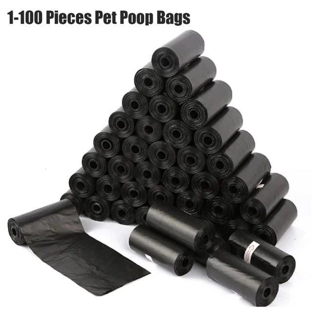 Sa9eea24dd6494b23be9ca0370e3e7bcac.jpg New Rolled Dog Poop Bag Biodegradable Thickened Pet Outdoor Cleaning Poop Bag with Breakpoint Dog Cat Poop Scoop Bag