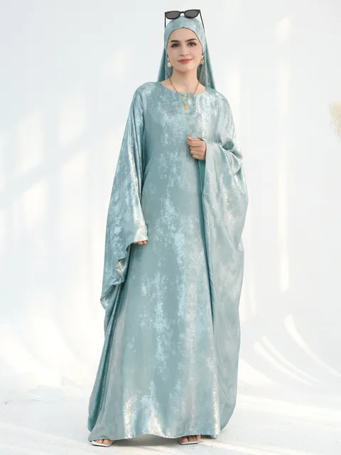 Muslim Women Dubai Türkiye Turkish Abaya Solid Long Dress Modest Ramadan Robe Kaftan Femme Musulmane African Islam Clothing 3