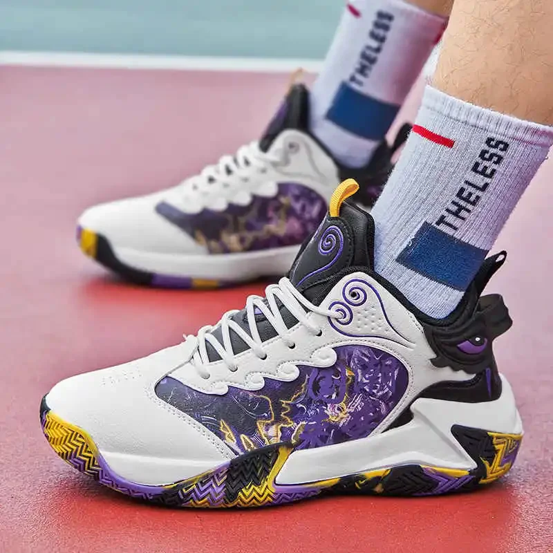 

Кроссовки мужские зимние черные в стиле аниме