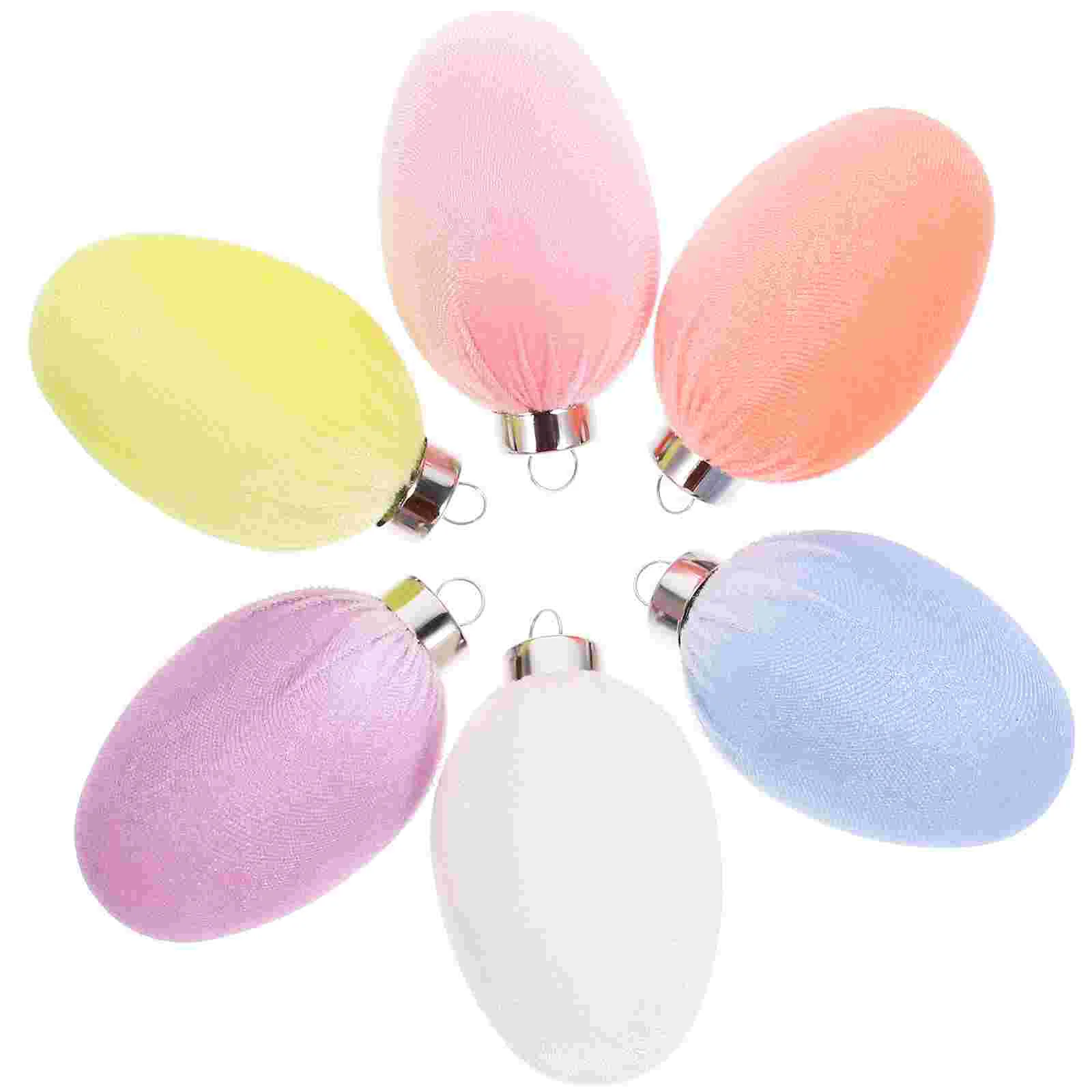

12Pcs Easter Themed Egg Hanging Ornaments Egg Pendant Tree Hanging Pendants