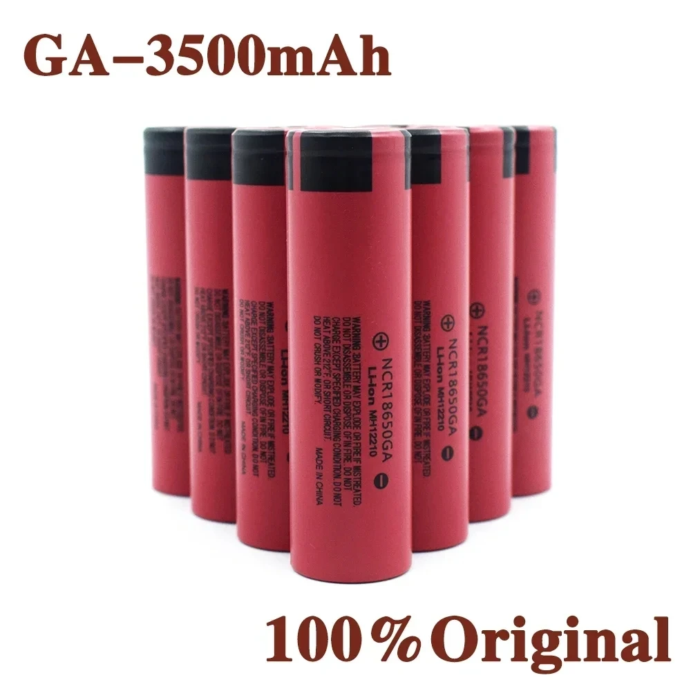 

2024.New Original NCR18650 3.7V 3500mAh 18650 Lithium Ion Rechargeable Battery for Power Tool Assembly Battery