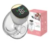 New 1pcs Wearable Breast Pump One-piece Fit and Quiet Design Electric Breast Pump Wireless Portable Compact and Lightweight 1