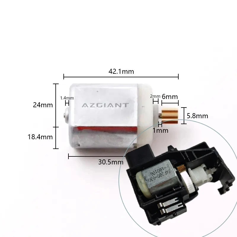 

B2644 Inner Motors Replacement Rear Latch Door Luggage Trunk Lock Actuator Motor for VW Touareg I MK1 2003-2007, 7L0827506D