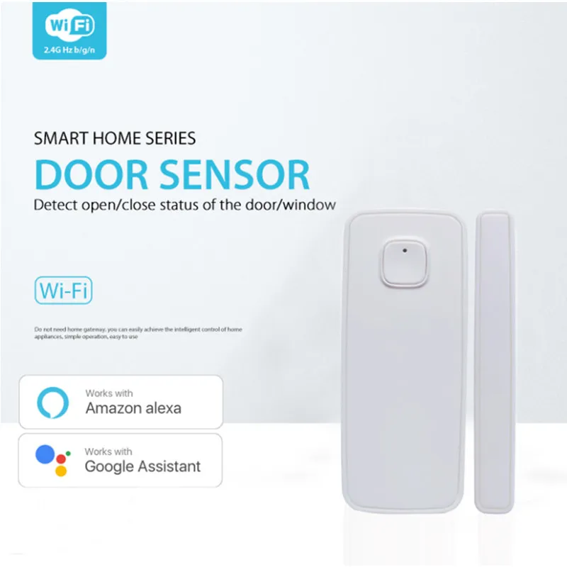 Tuya Smart WiFi Door Sensor Door Open / Closed Detectors Compatible With Alexa Google Home Smar tLife APP images - 6