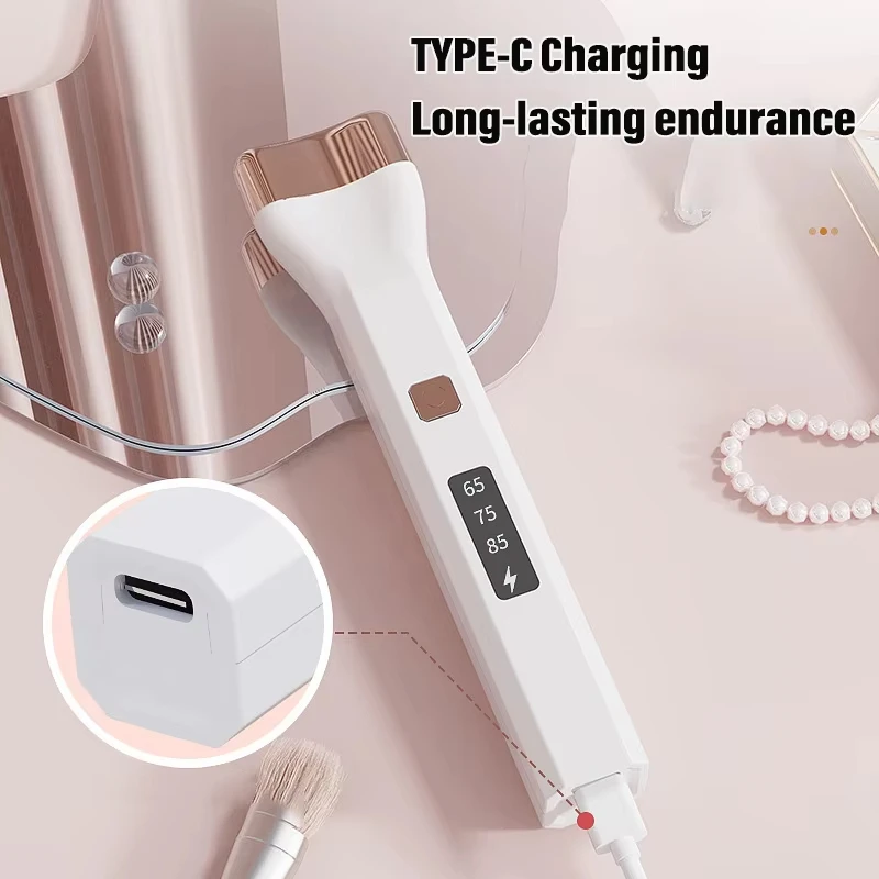 Portable Electric Eyelash Curler Heated Eyelashes Curler Anti-scalding Three-gear Quick Eyelash Curls Long-lasting Makeup Tools