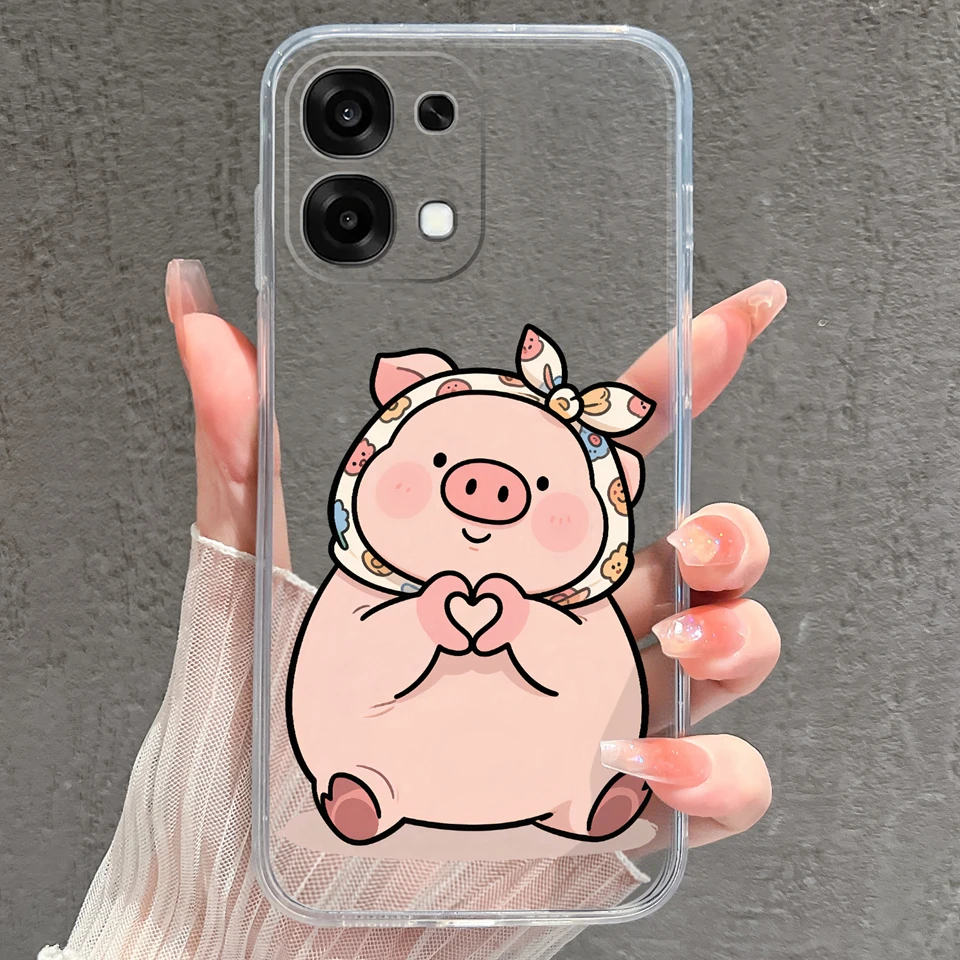Pretty Butterfly Goldfish Drop-Resistant Lightweight Clear Bumper Case